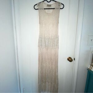 Lindsey Thornburg x Free People Lace Knit Dress